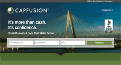 Desktop Screenshot of capfusion.com